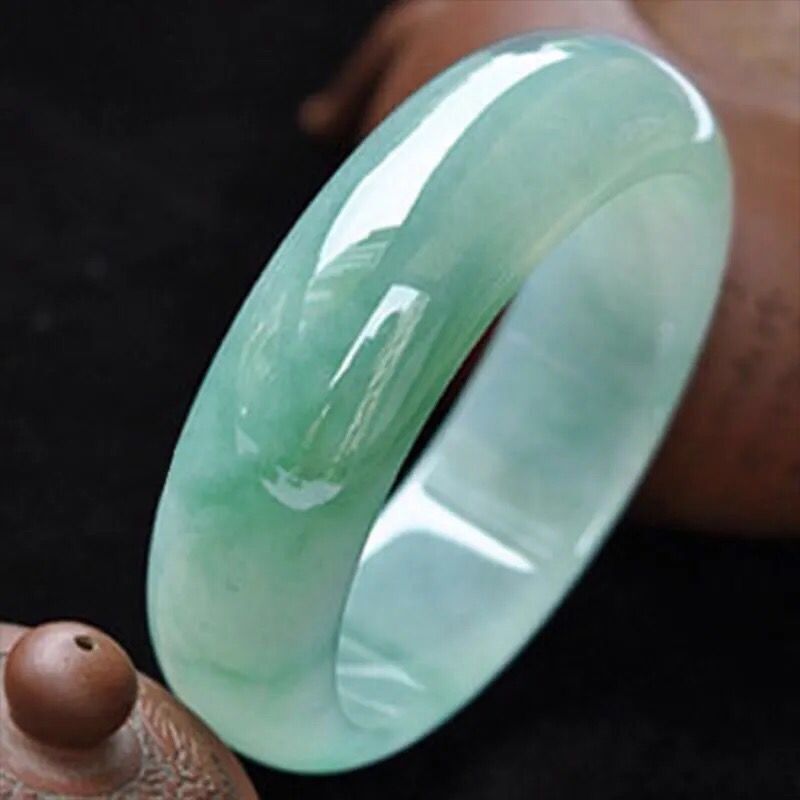 Lighting - Pulsera de jade natural de Birmania,