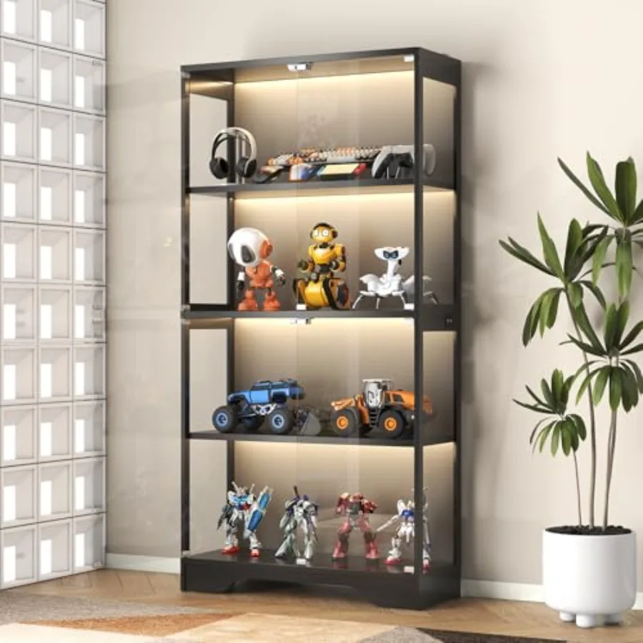 Lighting - Vitrina con puertas de cristal para