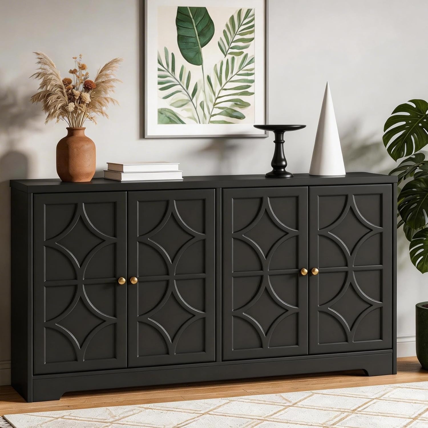 Storage & Organization - Aparador Buffet con Espacio de Almacenamiento,