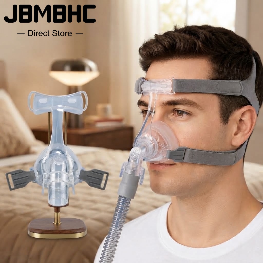 Anti Snore Contour Pillow - Máscara Nasal CPAP Anti-Ronquidos, Tamaño M/L,