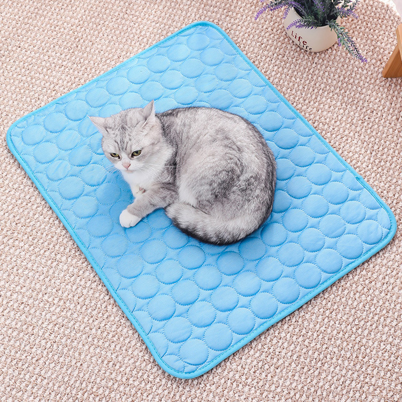 Cooling Blanket Hot Sleepers - Alfombrillas de hielo para mascotas, colchoneta