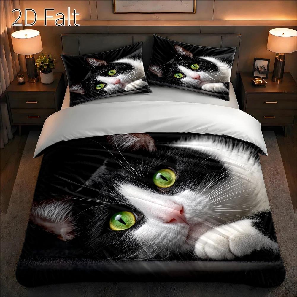 Duvet Cover Sets With Zipper - Juego de funda nórdica de 3