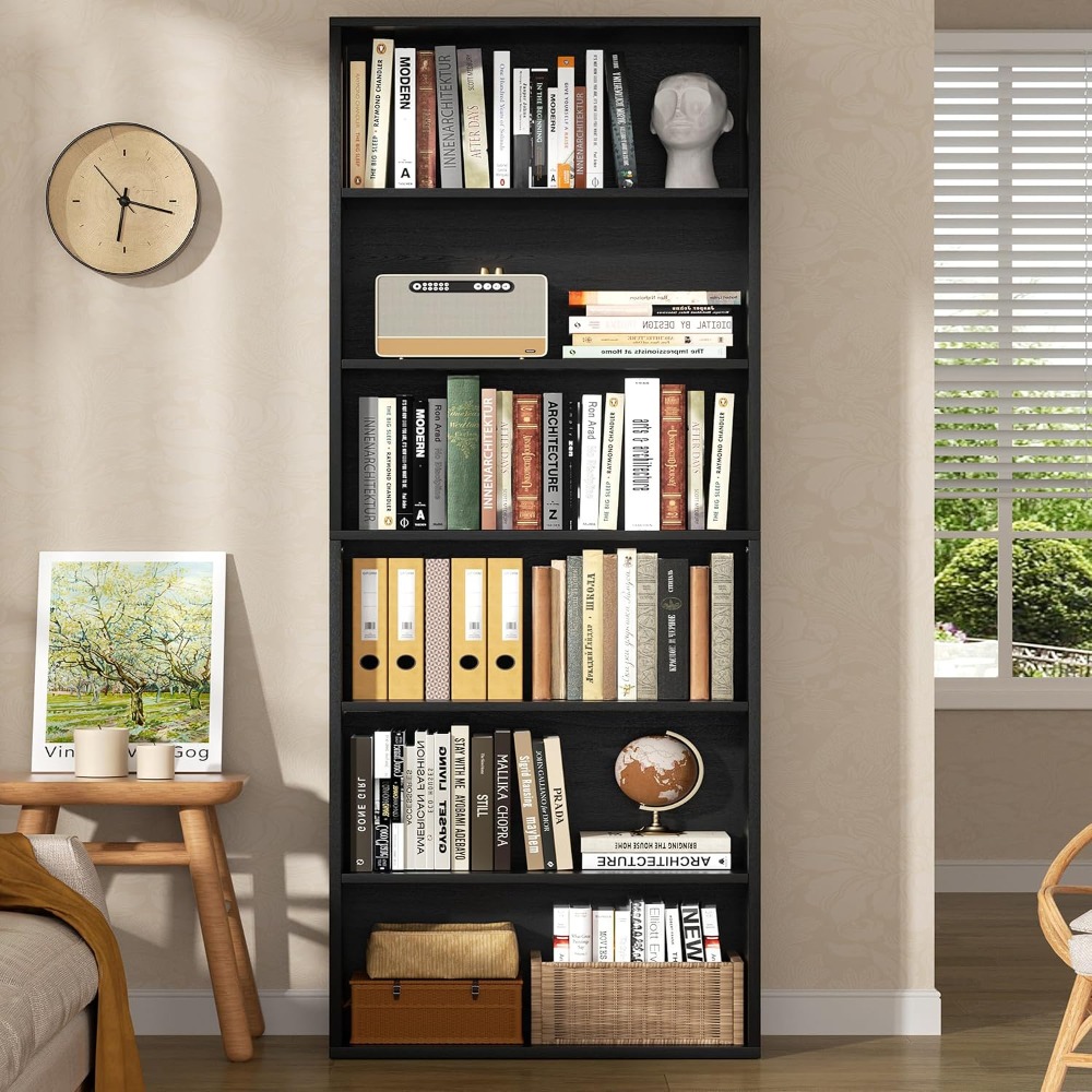 Librería Abierta de 6 Niveles, - Storage & Organization reseña y precio