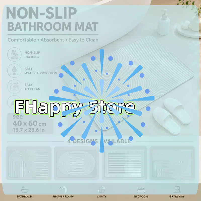 [MA]Tapete de Baño de Diatomit - Quick Dry Diatomite Bath Mat reseña y precio