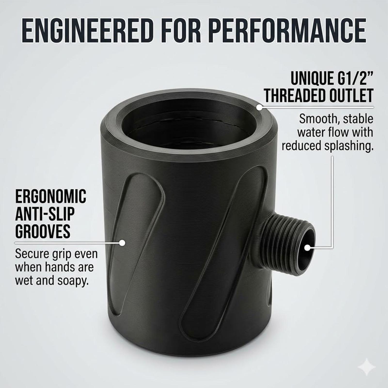 Cabezal de ducha de limpieza c - High Pressure Shower Head Handheld reseña y precio