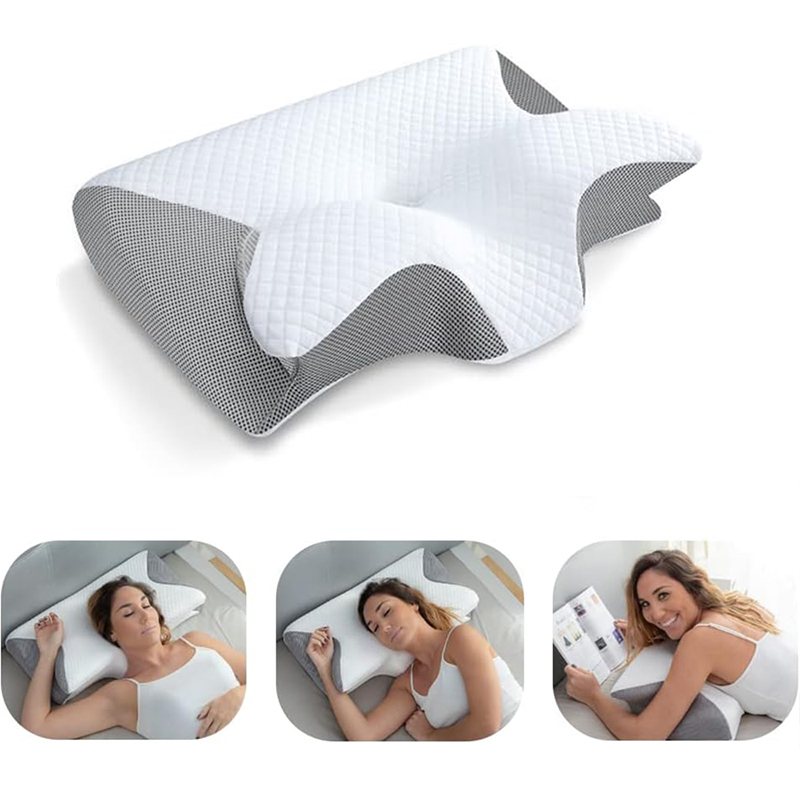 Nueva Almohada Cervical de Esp - Memory Foam Orthopedic Pillow Neck Pain reseña y precio
