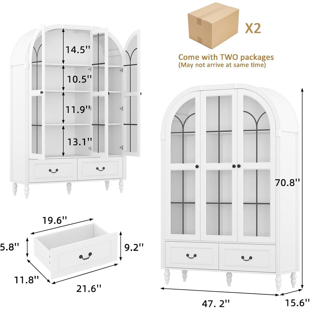 Armario de cocina arqueado de  - Storage & Organization reseña y precio