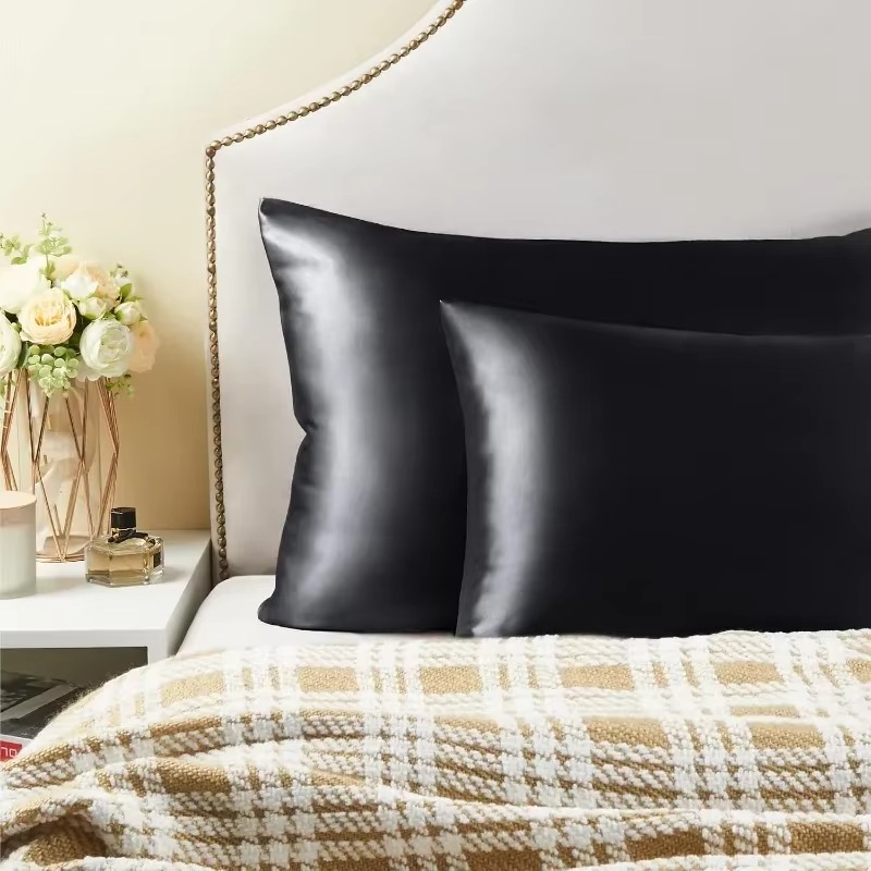 Para mujeres y hombres, juego  - Satin Silk Pillowcase Hair Skin reseña y precio