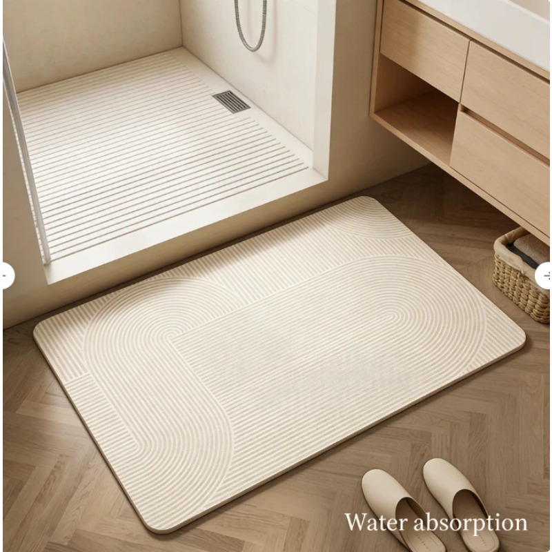 Alfombra de Baño de Diatomita  - Quick Dry Diatomite Bath Mat reseña y precio