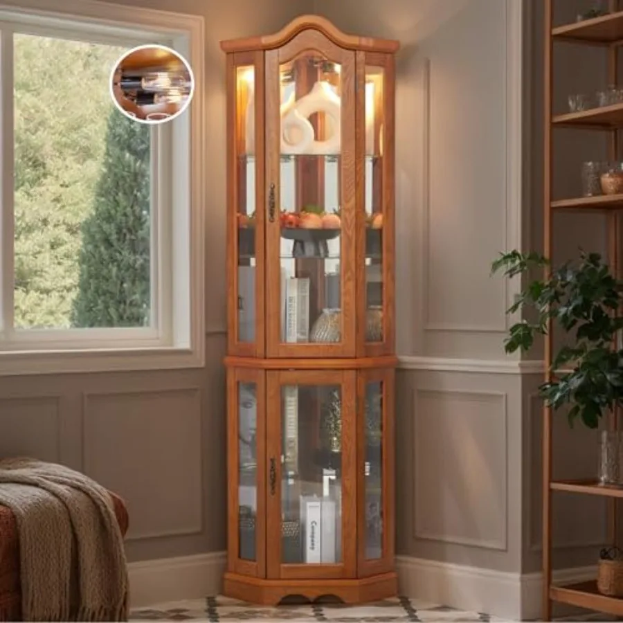 Vitrina de esquina para guarda - Storage & Organization reseña y precio