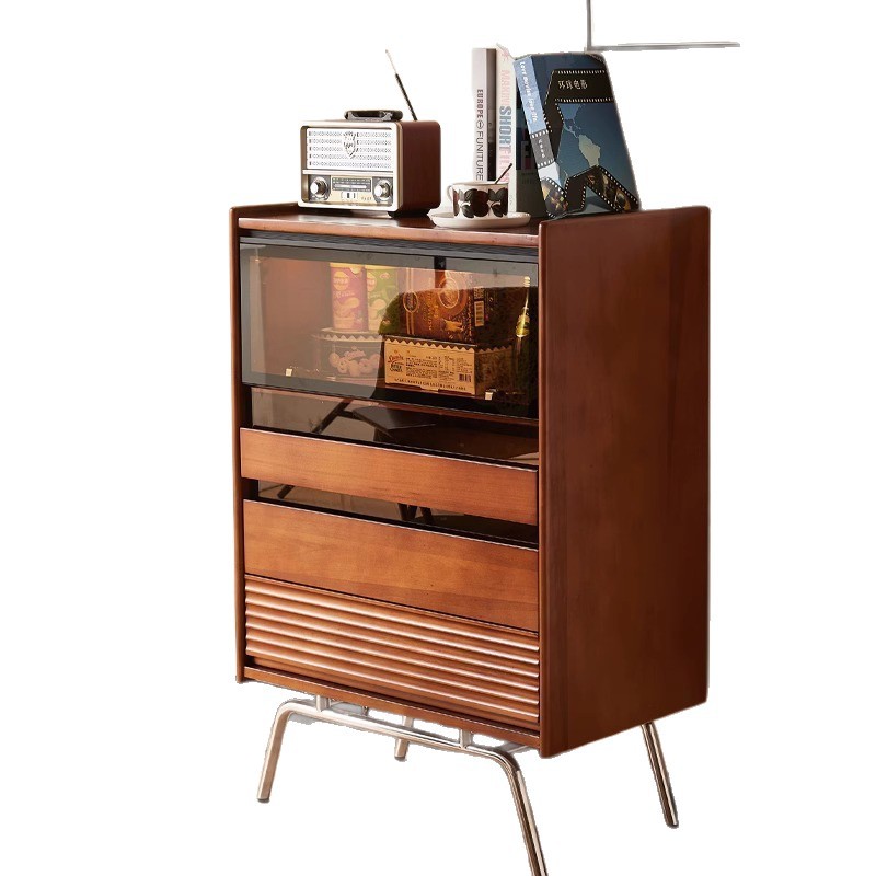 Cómoda de madera maciza nórdic - Storage & Organization reseña y precio