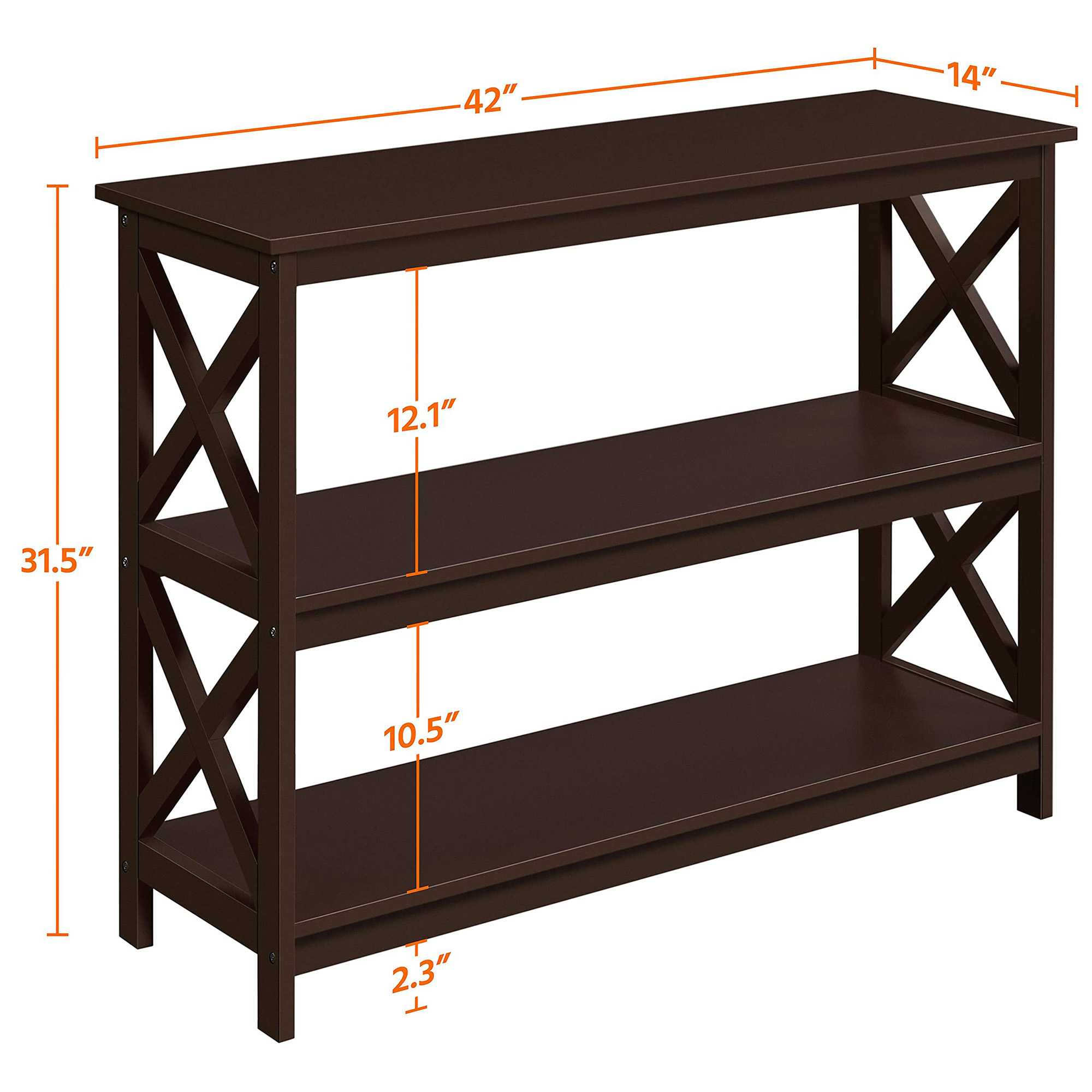 Mesa consola para almacenamien - Storage & Organization reseña y precio