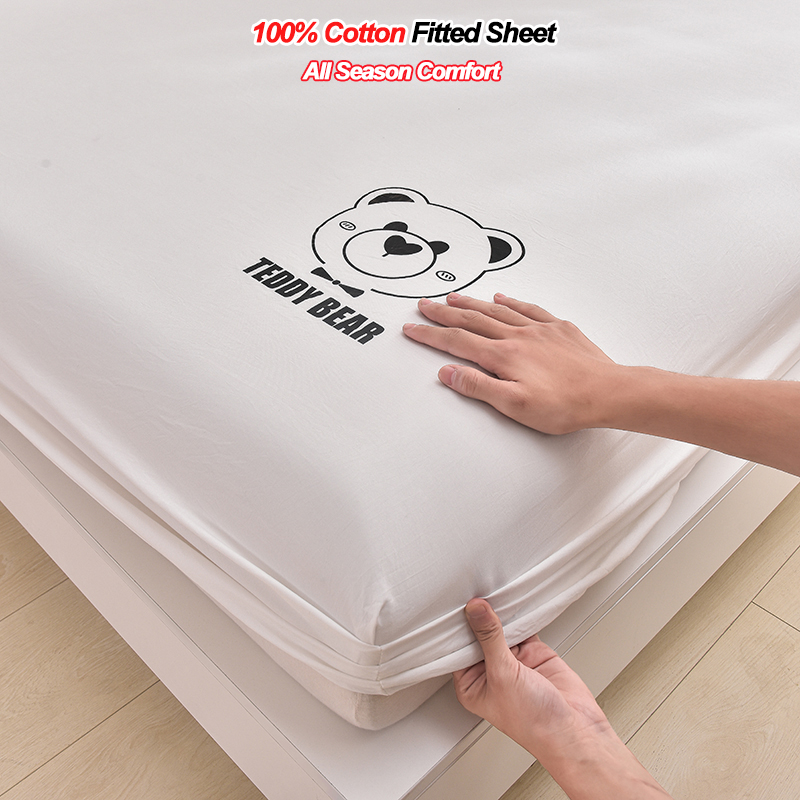 Protector de Colchón 100% Algo - Fitted Bed Sheets Deep Pocket reseña y precio