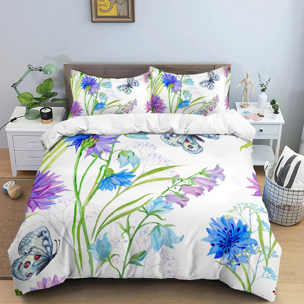 Juego de cama de mariposa, fun - Duvet Cover Sets With Zipper reseña y precio