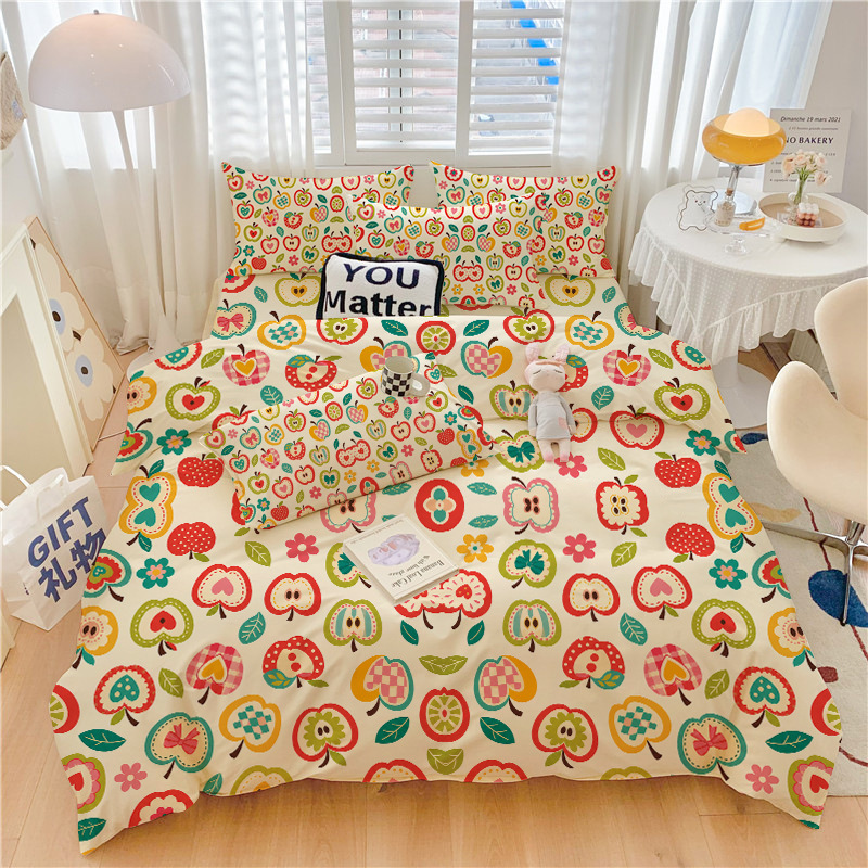 Juego de ropa de cama con moti - Aesthetic Floral Duvet Cover reseña y precio