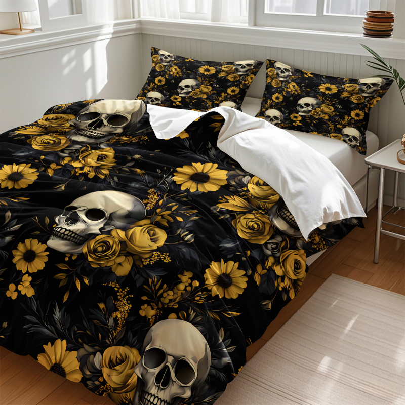Juego de Funda de Edredón con  - Aesthetic Floral Duvet Cover reseña y precio