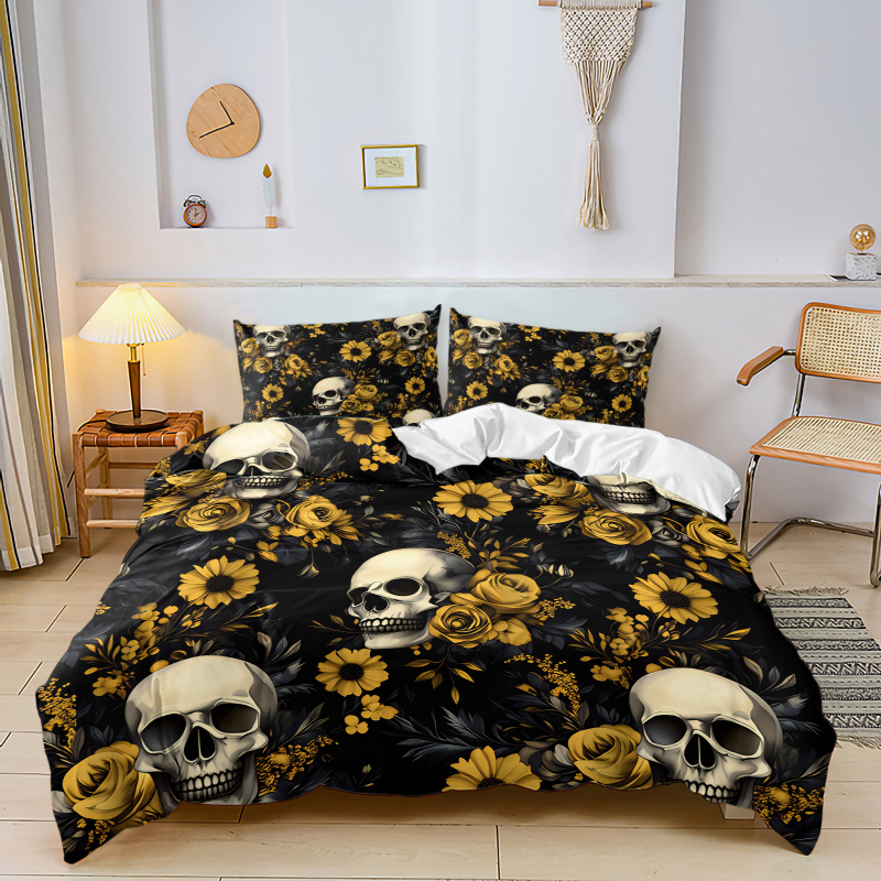 Juego de Funda de Edredón con  - Aesthetic Floral Duvet Cover reseña y precio