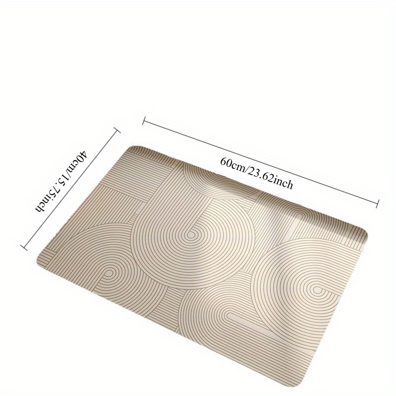 Alfombrilla de Baño de Diatomi - Quick Dry Diatomite Bath Mat reseña y precio