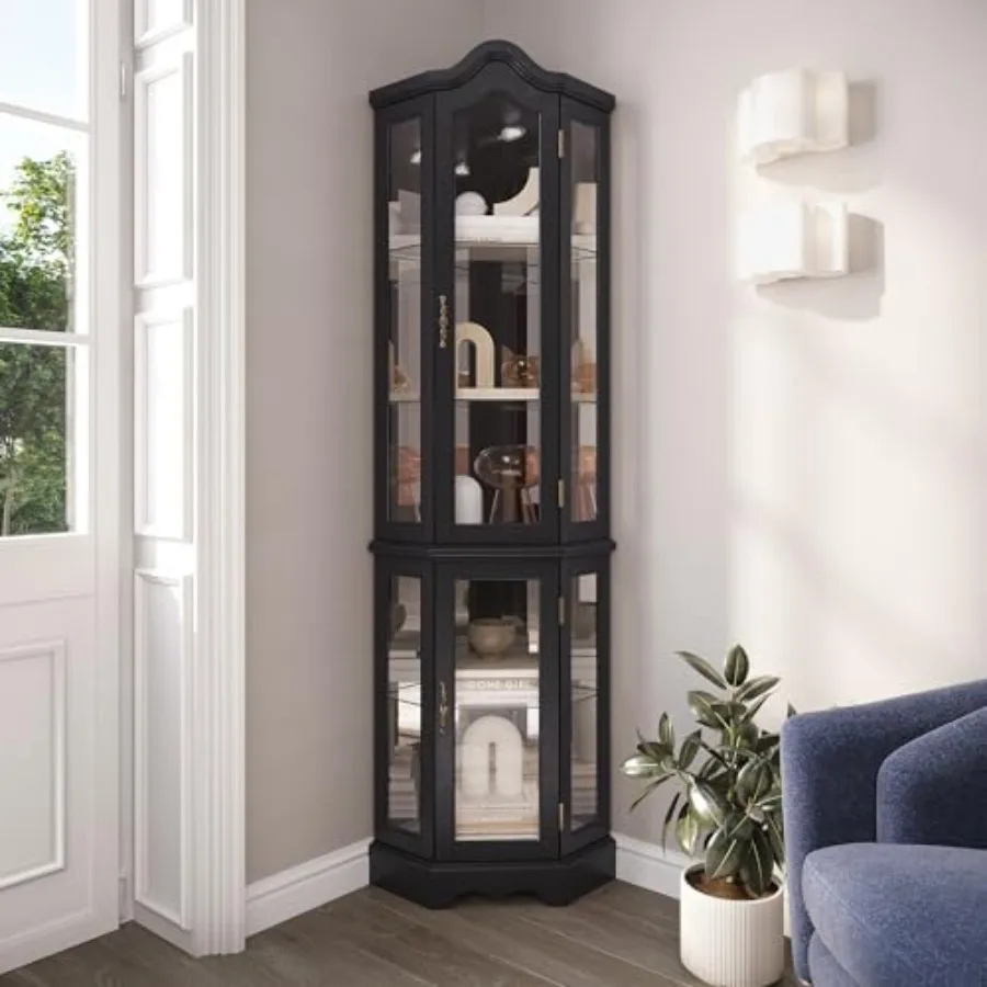 Vitrina de cristal con ilumina - Kitchen reseña y precio