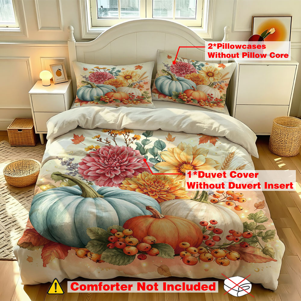 Juego de Funda Nórdica de 3 Pi - Aesthetic Floral Duvet Cover reseña y precio