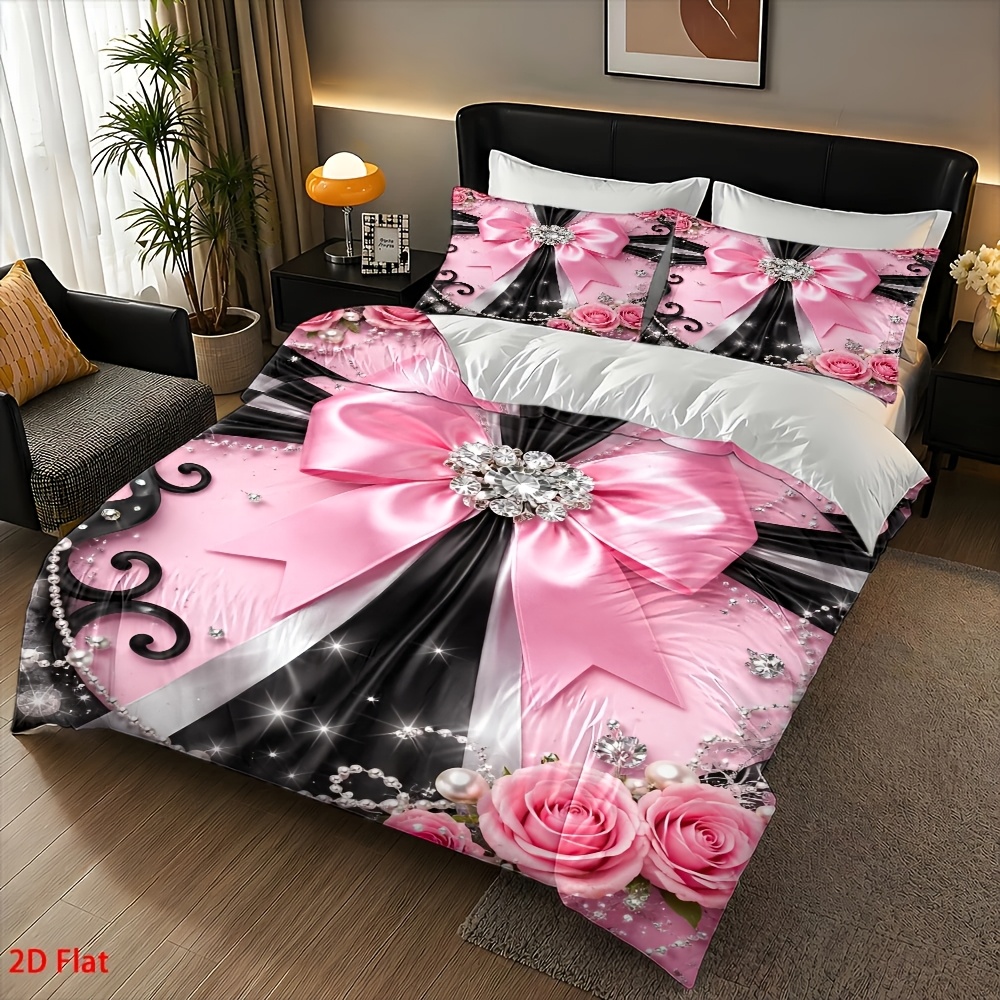 Juego de edredón de 3 piezas c - Duvet Cover Sets With Zipper reseña y precio