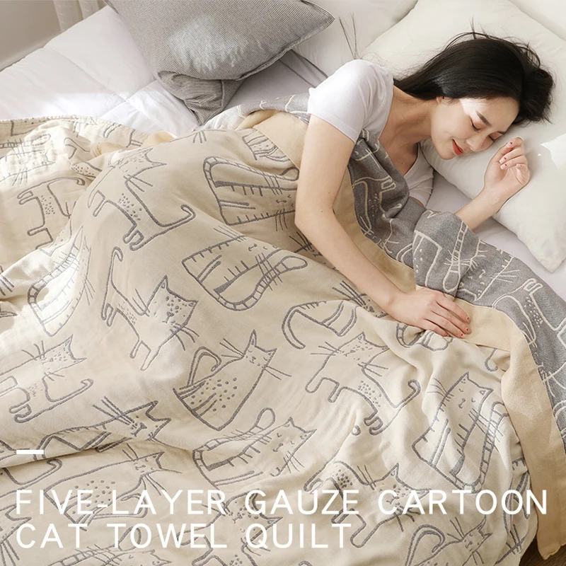 WASART-edredón de muselina twe - Muslin Cotton Bedspread reseña y precio