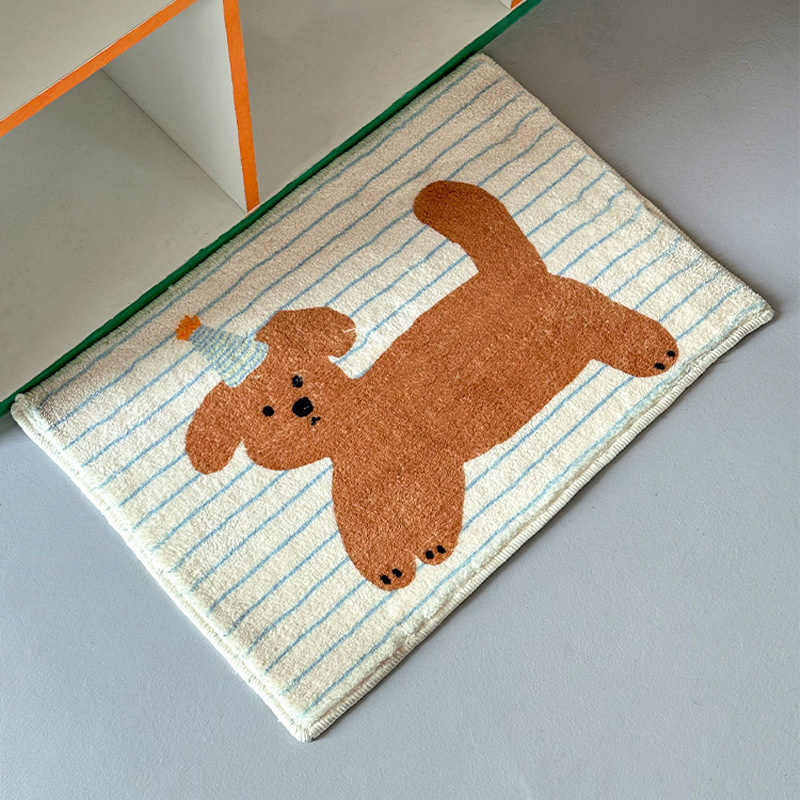 VIKAMA Alfombra de baño con es - Quick Dry Diatomite Bath Mat reseña y precio