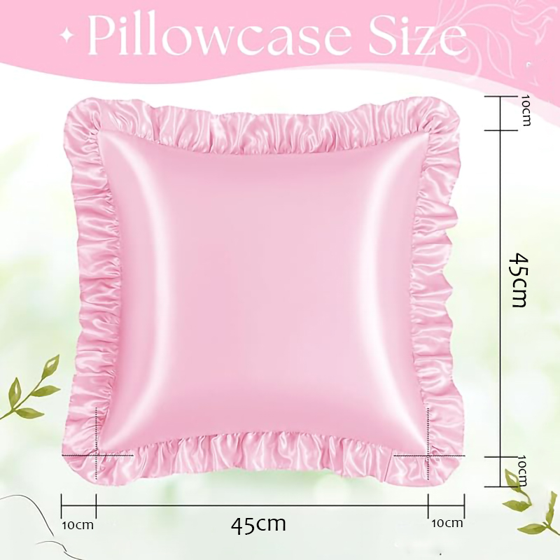 2 Fundas de Almohada de Satén  - Satin Silk Pillowcase Hair Skin reseña y precio