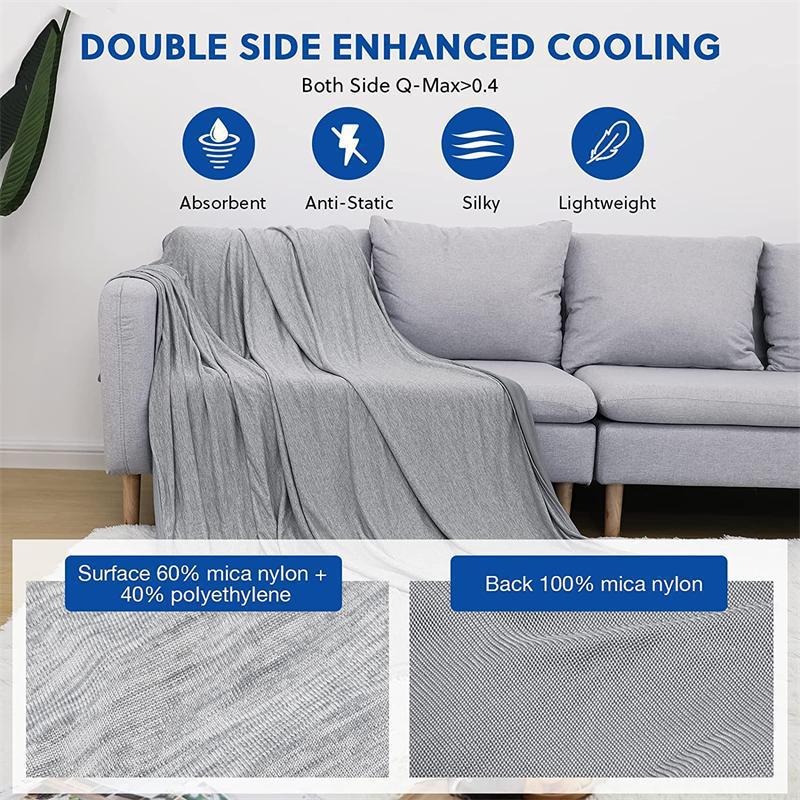 Manta de Verano Refrescante pa - Cooling Blanket Hot Sleepers reseña y precio