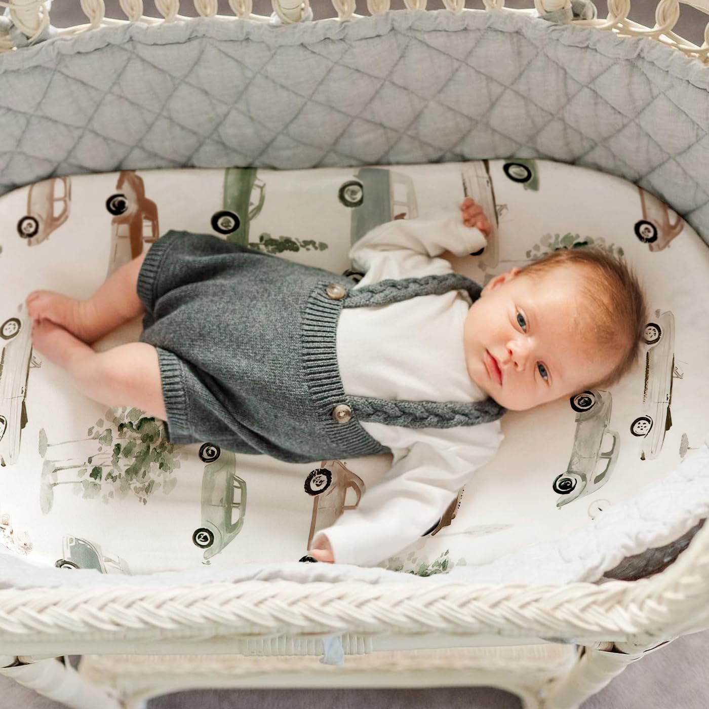 Sábanas de muselina para Moisé - Muslin Cotton Bedspread reseña y precio