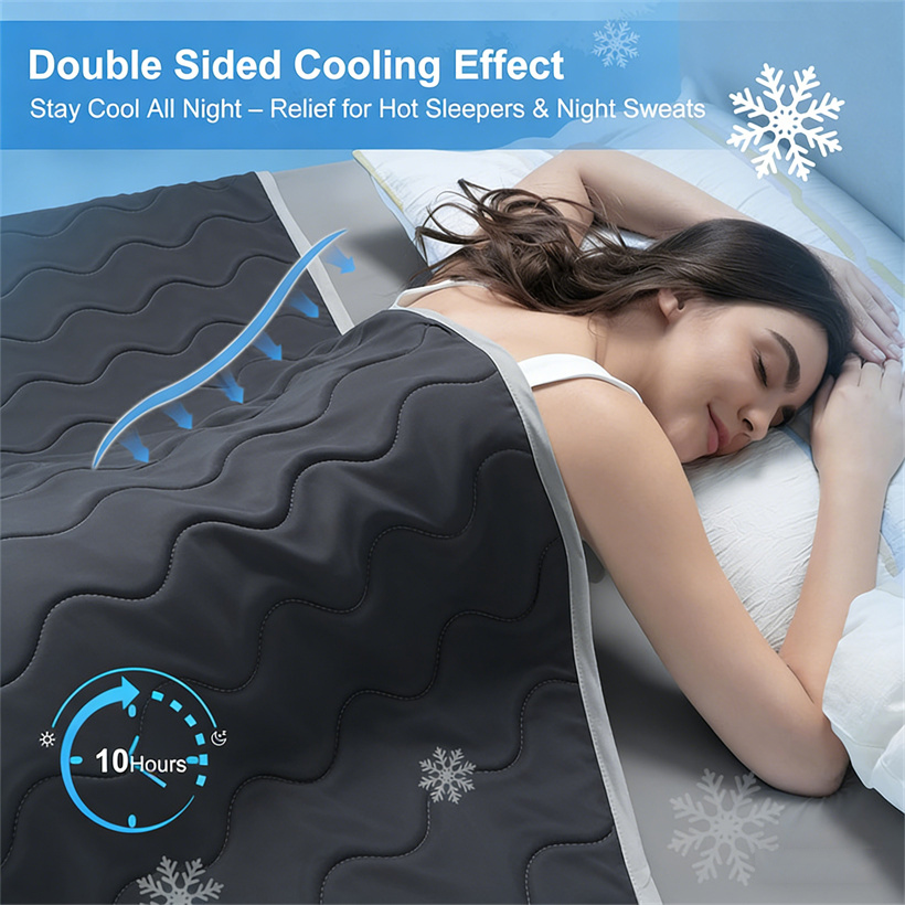 Manta Refrigerante Suave de Gr - Cooling Blanket Hot Sleepers reseña y precio